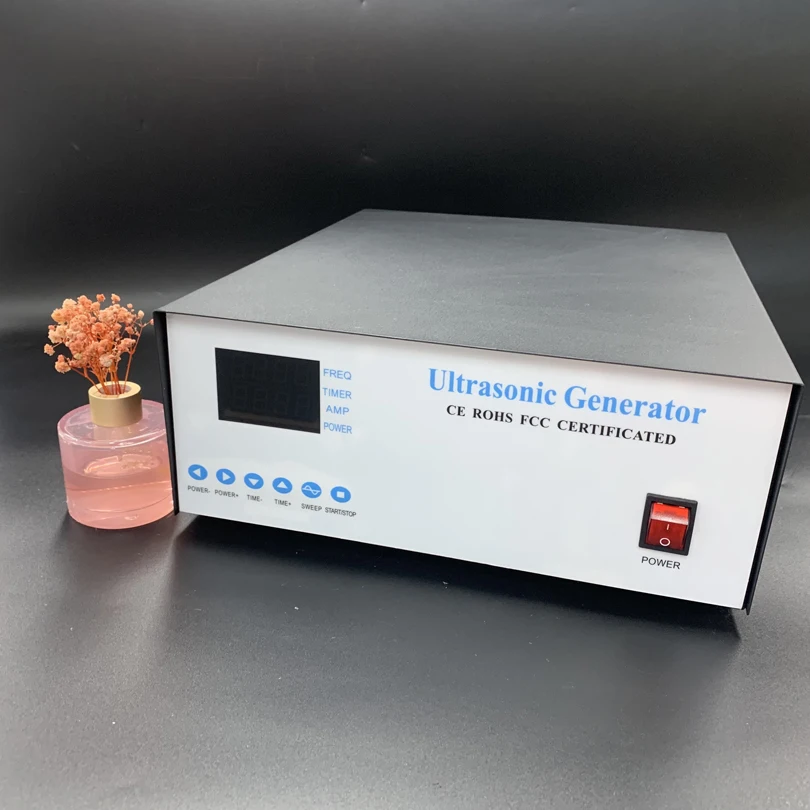 100KHZ 600W Piezoelectric Ultrasonic High Frequency Generator For Industrial Equipment