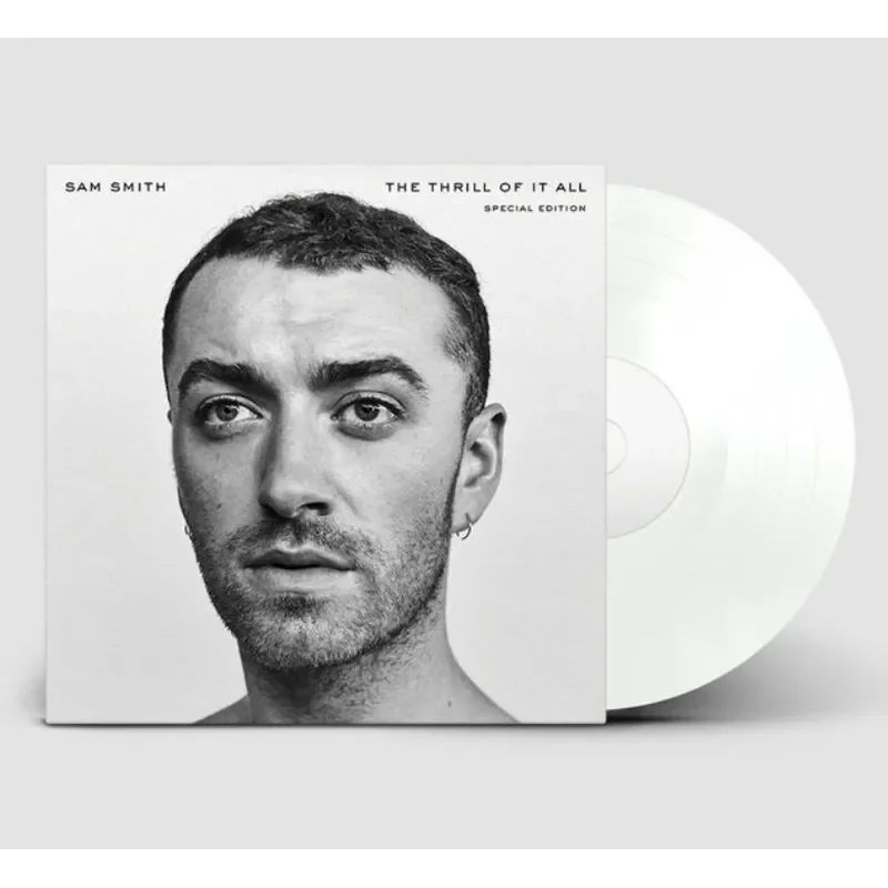 Limited White Glue for Sam SMITH The Thrill Of It All Vinyl LP