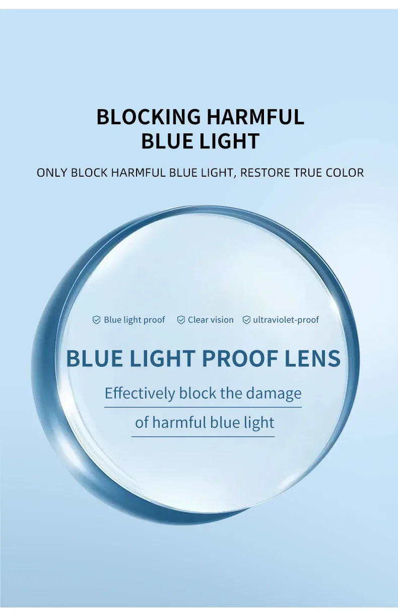 Frauen Kunststoff Lesebrille Kleine Rahmen Lila Presbyopie Brillen Männer Anti Blau Licht Brillen Für Lesen + 1,0 + 1,5 + 2,0 – Detail 8