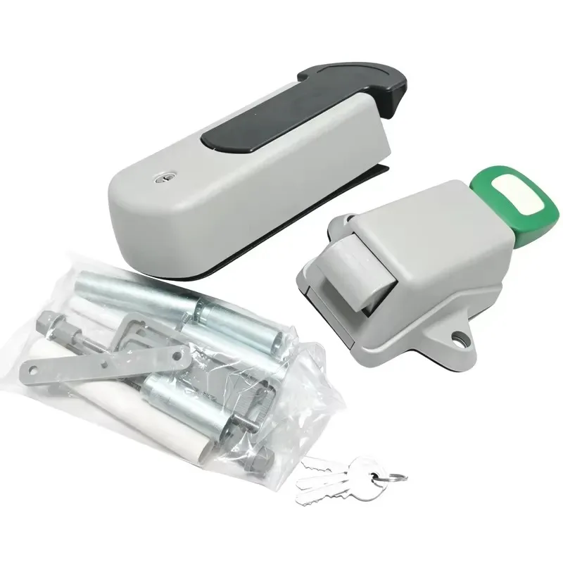 Hot Sale Heavy Automatic Cold Room Door Lock with Motor and Matching Hinge Set for Refrigeration Warehouse