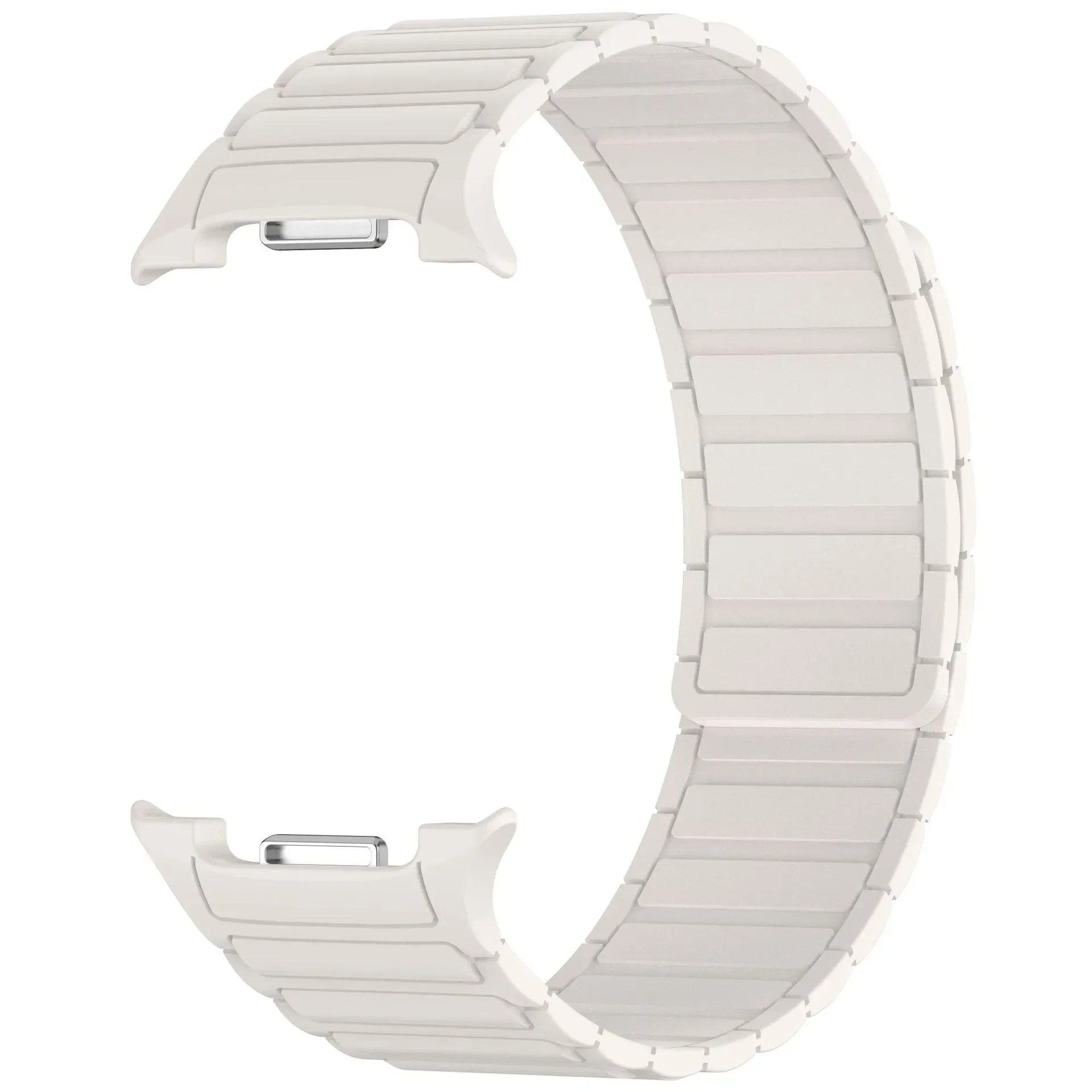 Correa de silicona sin huecos para Samsung Galaxy Watch 8, pulsera magnética de 40mm y 44mm, Correa para Galaxy Watch 8, pulsera clásica de 46mm