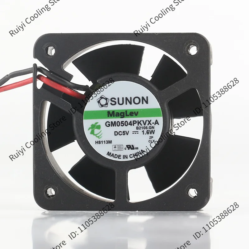 Original SUNON 4020 GM0504PKVX-A DC5V 1.6W 4CM 2-pin cooling fan