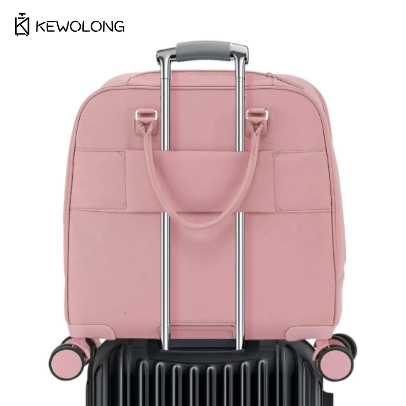18 Inch Lightweight Carry On Luggage, Small Trolley Suitcase with Spinner Wheels & TSA Lock, Water Resistant Travel Bag