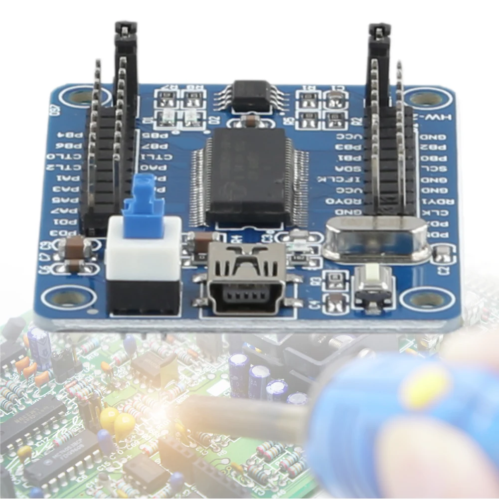 EZ-USB FX2LP CY7C68013A USB2.0 Основная плата Логический анализатор Мини USB Основная плата Макетная плата Модуль макетной платы