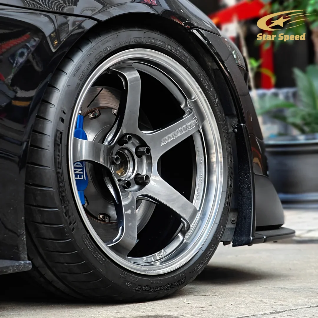 SS forged 18, 19, 20, 21, and 22-inch JDM polished car wheels for 5x114.3 and 5x120 racing rims.