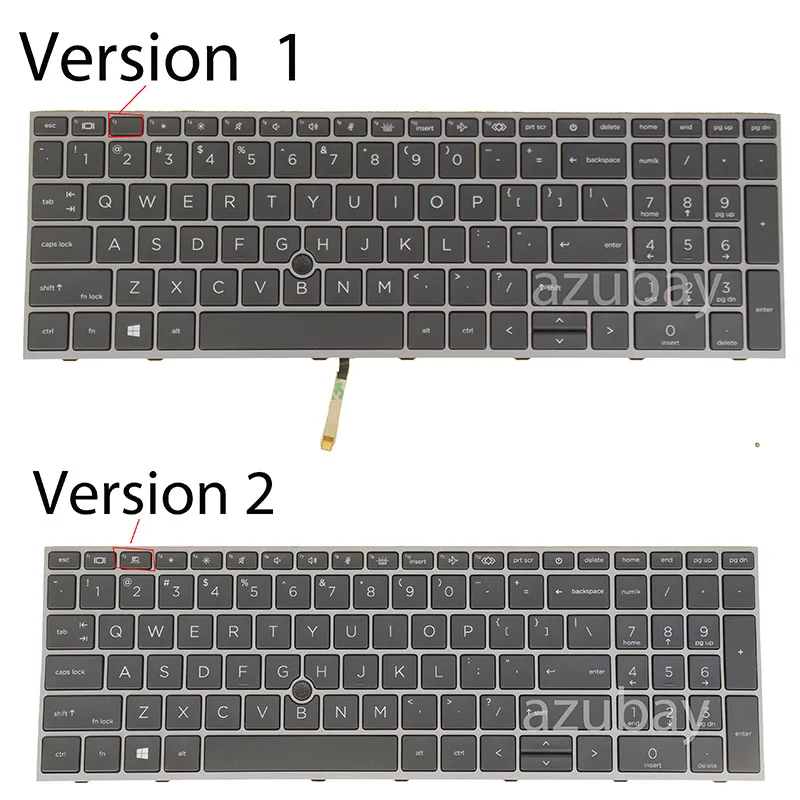 Imagem -02 - Teclado para hp Zbook Fury Eua Canadá Francês Azerty Sueco Dinamarquês Nórdico 15.6 15 g8 9z.nhn.n.m.n.n.o 9z.n.m.n.o 9z.n.o.m.g Lk132ww1a00