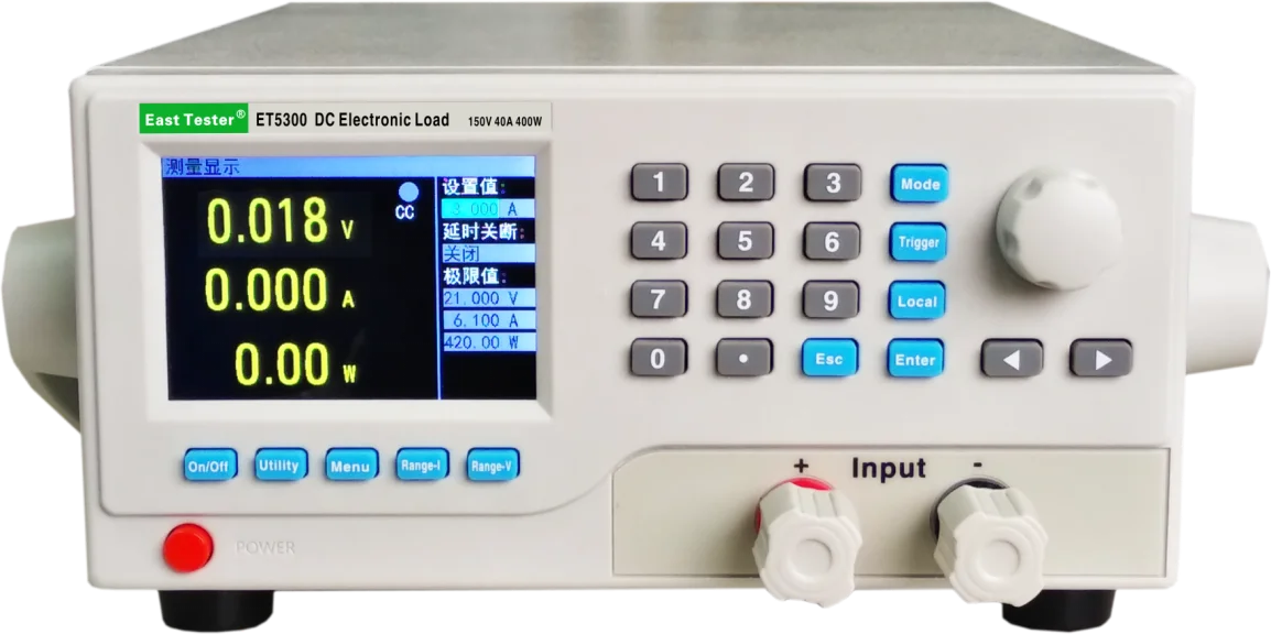 

ET13 400W 150V 40A single-channel electronic dc load with battery test