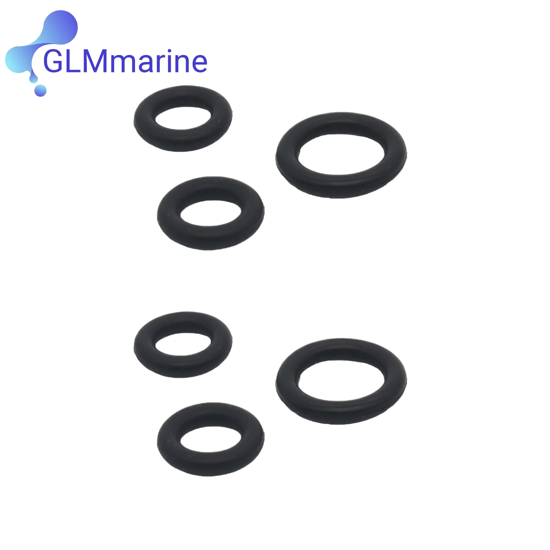 Conjunto de anéis de vedação para tubo de engrenagem, 2 peças 3855081 para Volvo Penta DP DPX DPS X XDP XHP XXP SX Series 3852045