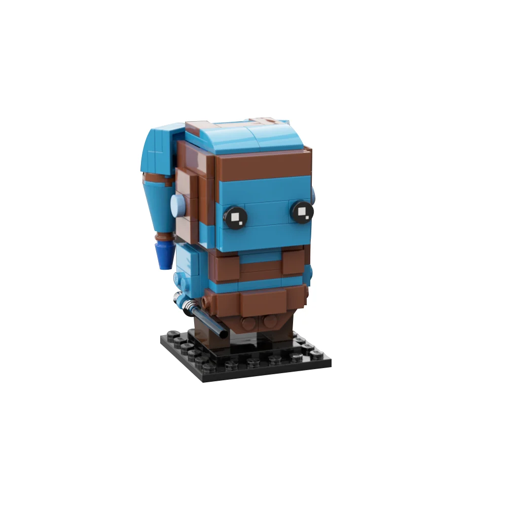 Gobrick MOC, космические фигурки, модель Aaylas Secura, строительные блоки, классические кирпичи, персонажи кирпичей, игрушки для детей, подарок на день рождения