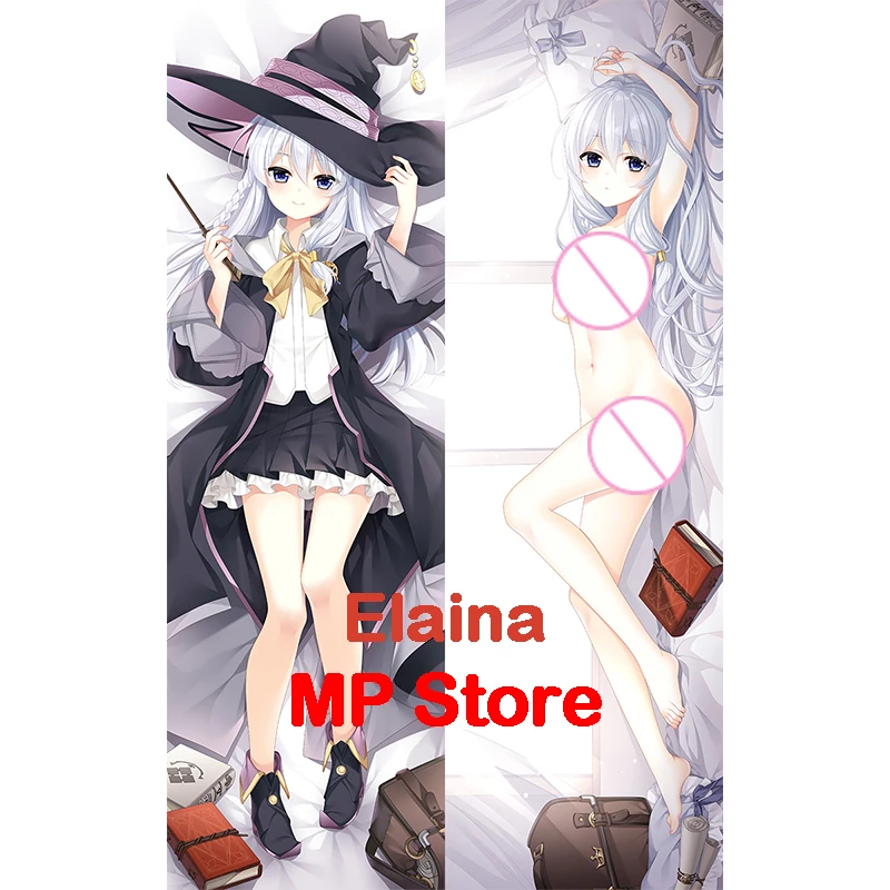 Dakimakura Elaina(Wandering Witch:The Journey of El Anime Body-style Pillow Cover Adult Cushion Pillowcase Customizable Patterns