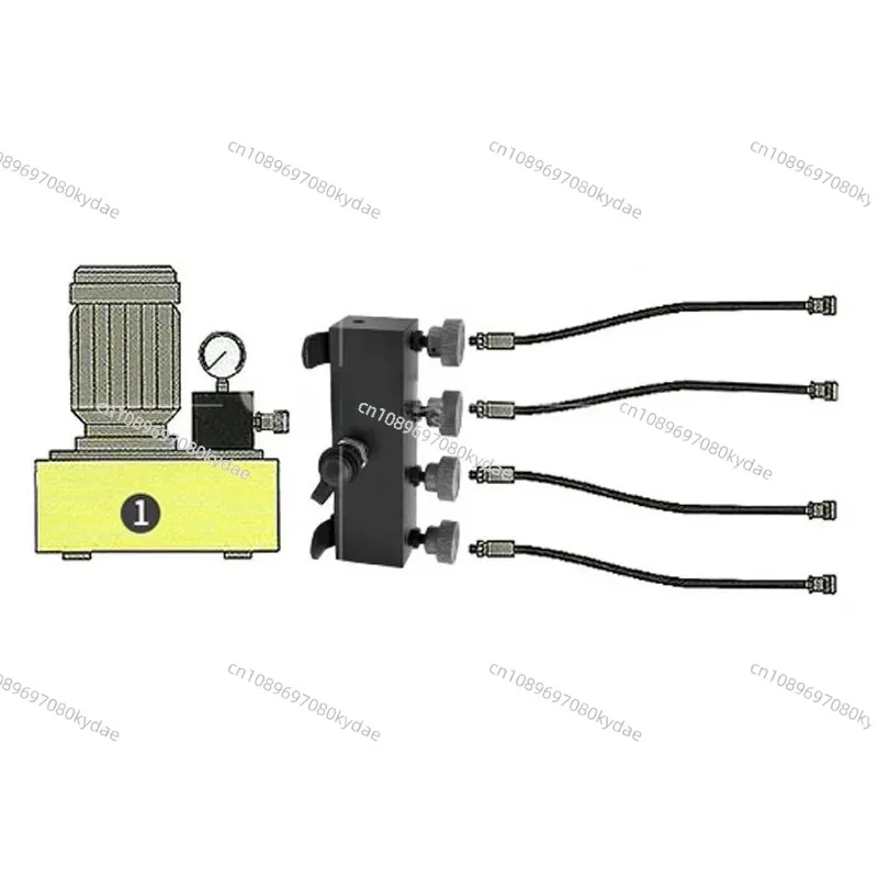 2025 High Speed Hydraulic High Pressure Four Way Valve,Oil Circuit Splitter Pump Control Distributor for Industrial Machinery
