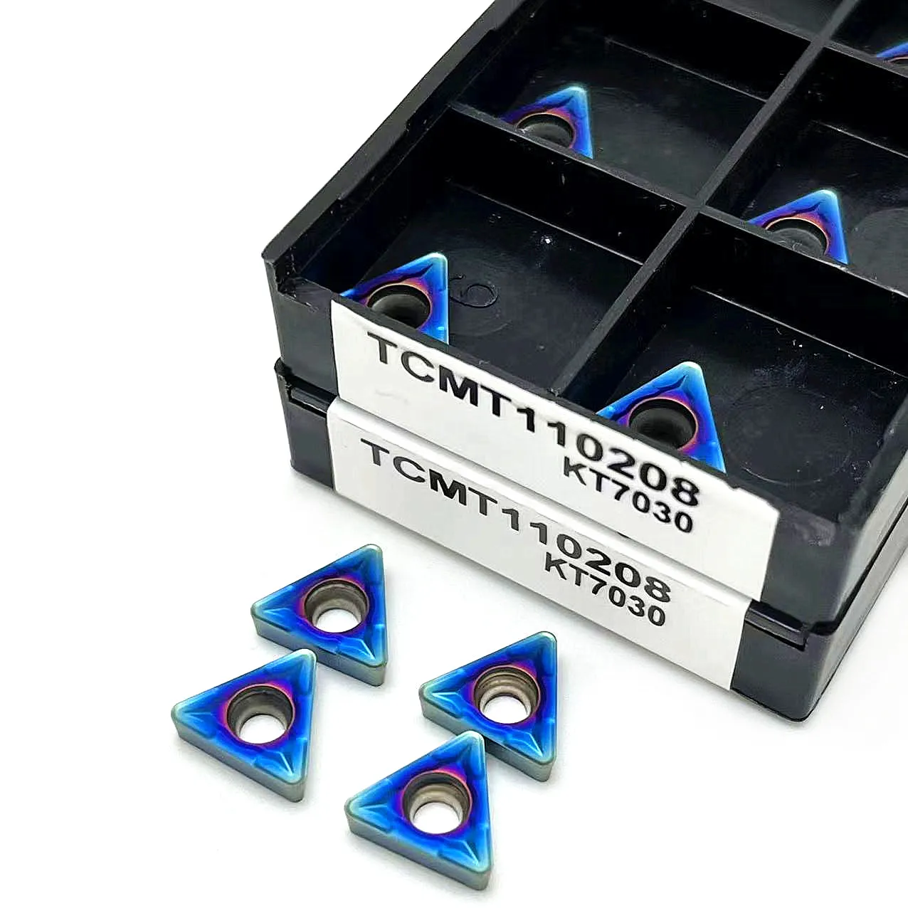 Nano Blue High quality TCMT110204  KT7030 TCMT110208 high quality carbide insert Internal turning tools insert CNC latter tool