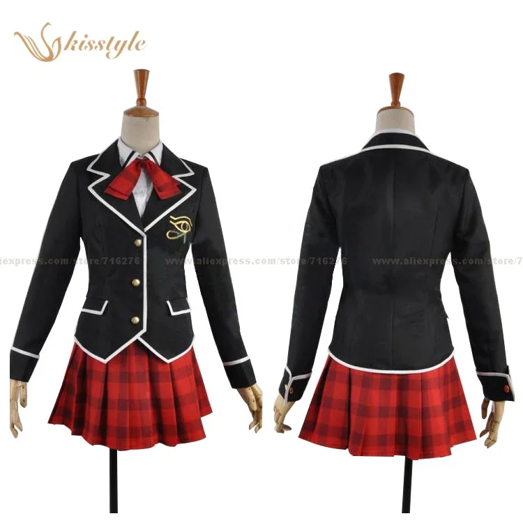 

Kisstyle Fashion Trinity Seven: 7-nin no Masho Tsukai Hijiri Kasuga Uniform Cosplay Clothing Costume
