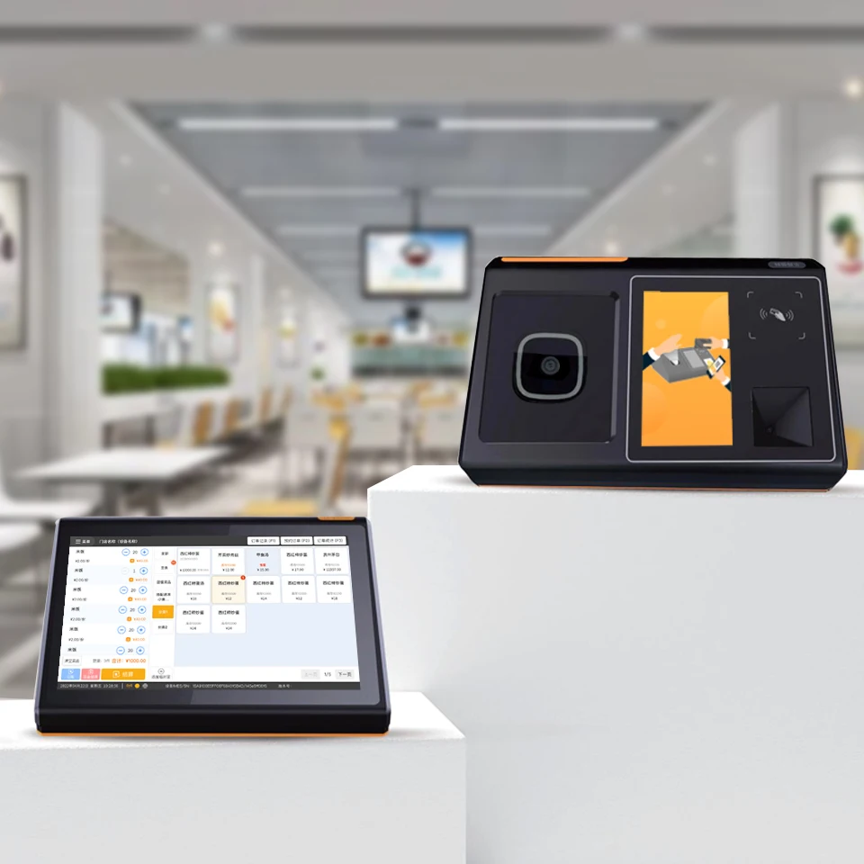 Leshunxinke Android System 8-Core Processor 2GB DDR3 RAM 1280X800 Resolution Indoor Non-Contact Identification Payment Kiosk