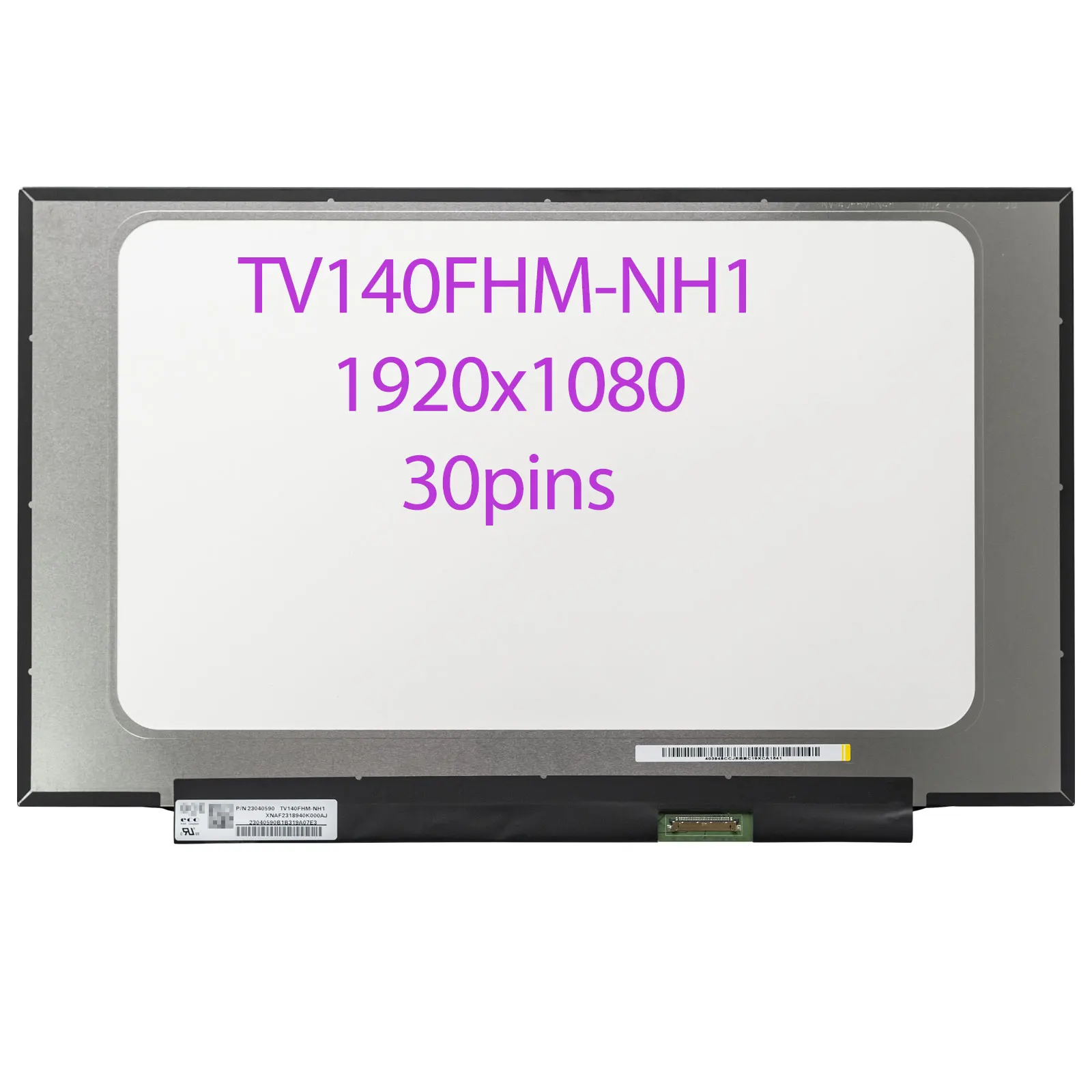 

14.0“ IPS Laptop LCD Screen TV140FHM-NH1 TV140FHM-NH0 for Huawei MateBook D14 LED Display Panel FHD1920x1080 30pins eDP