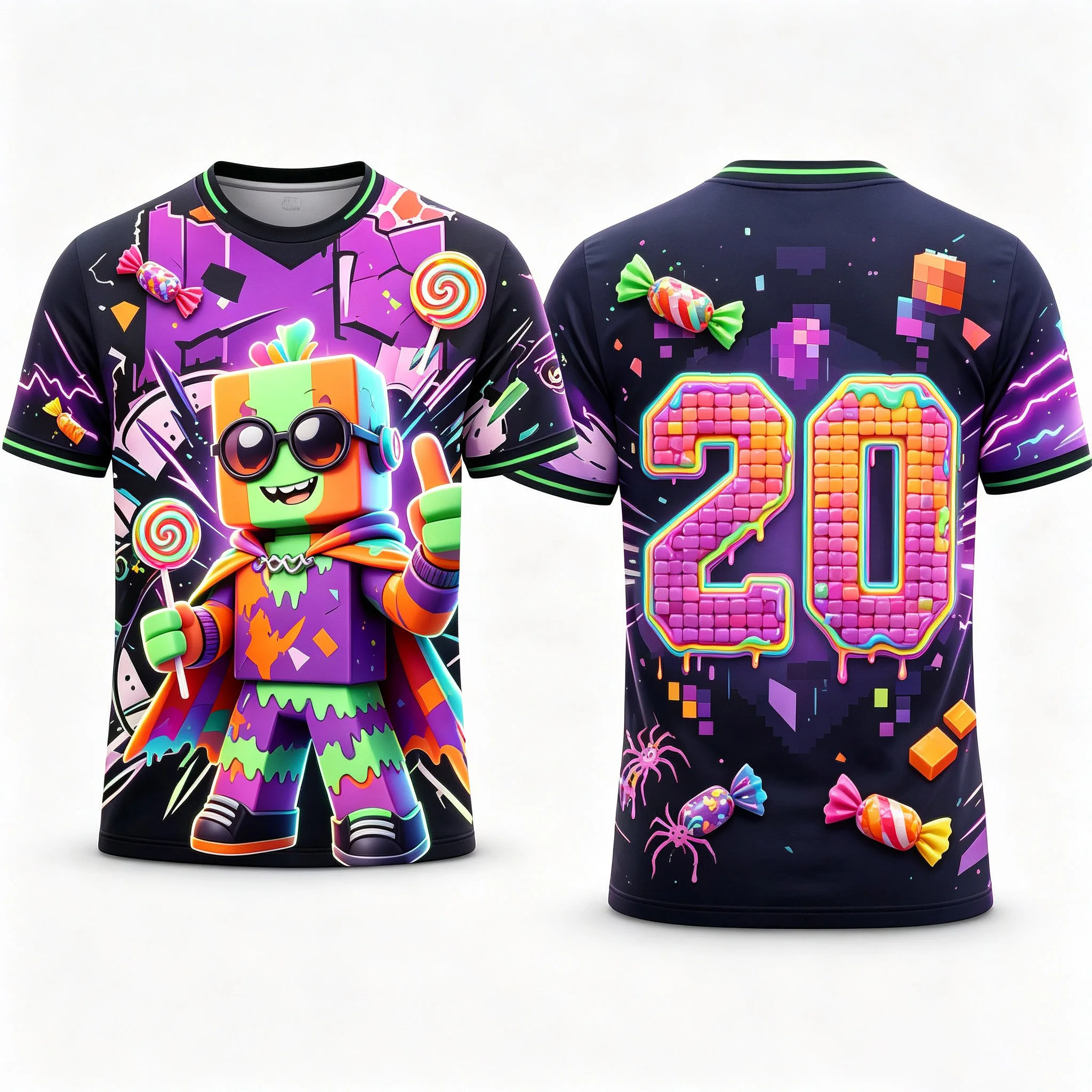 T-shirt Roblox Halloween Ghost - Party Games In Roblox avis et prix