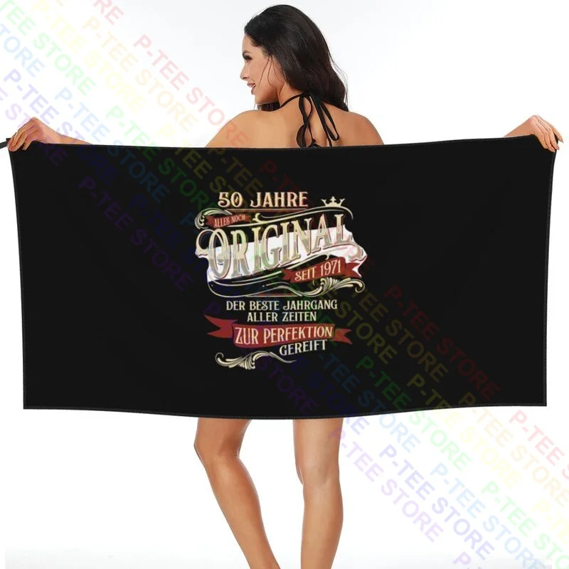 50 Years Original Since 1971 Quick dry Towel Large Lightweight Sports Towel