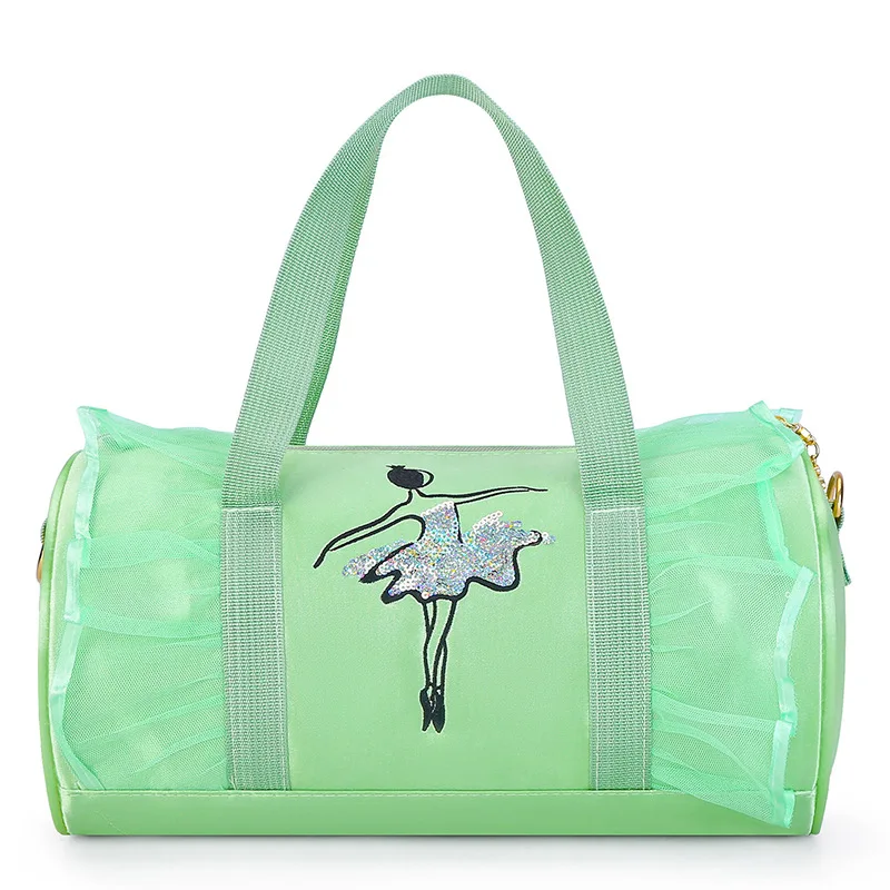 Ballet Dance Bags Pink Girls Sports Dance Kids Backpack Yoga Fitness Bags for Travel Clothes Shoes Organizer