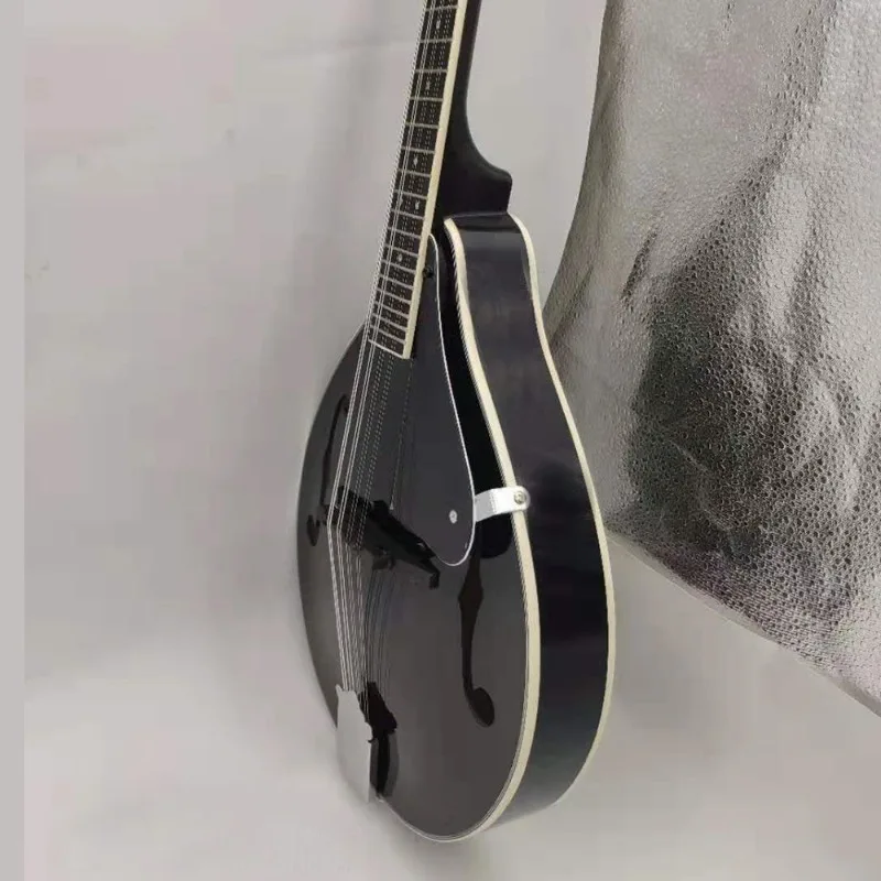 8 سلاسل مندولين خشب متين مندولين أنيق للكبار المبتدئين غروب الشمس مندولين جيتار أدوات عرقية لحنية كلاسيكية