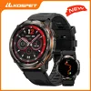 KOSPET TANK T3 Ultra 2 GPS Smart Watch for Men Bluetooth Call 5ATM IP69K Waterproof Men's Watch Stainless Steel Health Monitor