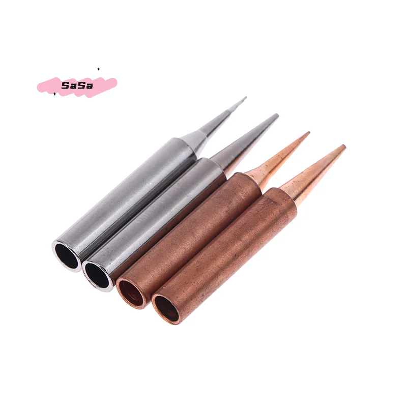 ชุดหัวแร้งบัดกรี 5 ชิ้น ปราศจากสารตะกั่ว ทำจากทองแดงบริสุทธิ์ 900M-T-B อุปกรณ์เสริมสำหรับสถานีบัดกรี