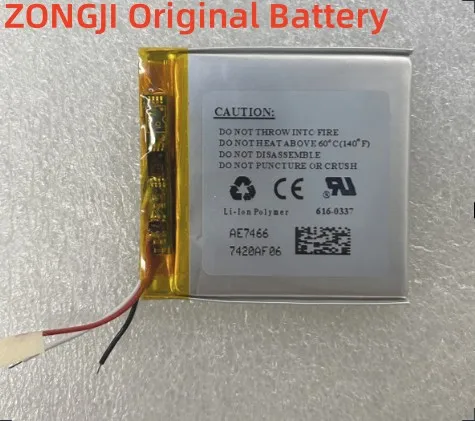 New Battery A1236 616-0337 Battery For iPod Nano 3 3rd Gen 3TH Full 3.7V Li-Polymer Nano3 Batteries+tools