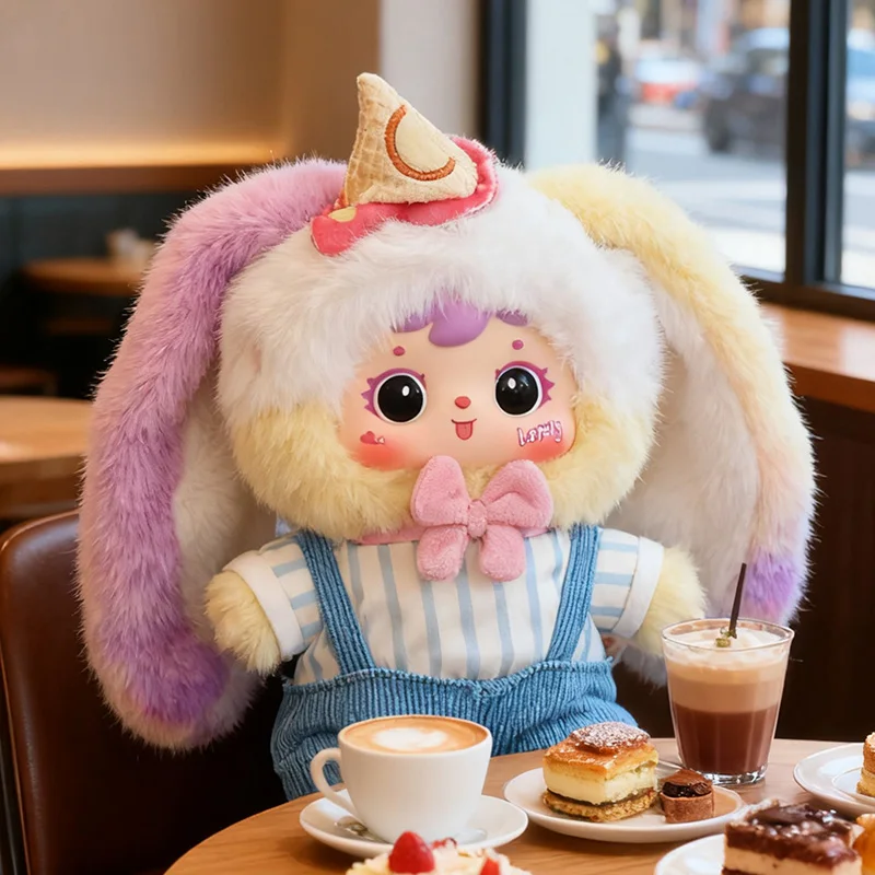 

Три маленьких волос Samuel Drop Послеобеденный чай Сюрприз Тайная слепая коробка Модная игрушка Новый плюшевый рюкзак Подвеска в подарок