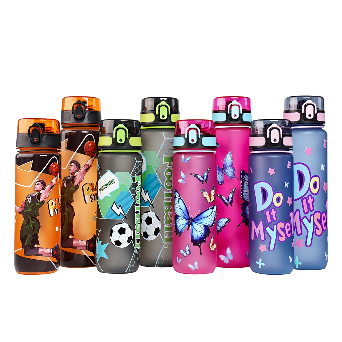 Large Capacity Transparent Plastic Water Bottle 750ml-1000ml 1pc Sports Outdoor Travel Holiday Gift Suitable
