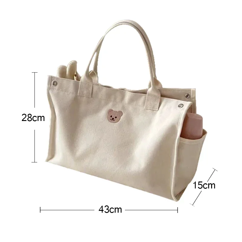 Koreanische Mama Tasche Bär Baby Kinderwagen Lagerung Tasche Neugeborenen Windel Organizer Tasche Babys Zubehör Kinderwagen Tote Tasche Mama Handtaschen