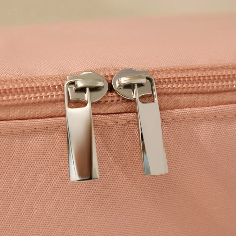 

Handheld Multi-pocket Makeup Bag Large Capacity Zipper Cosmetic Storage Bag Waterproof Square Toiletry Bag Travel