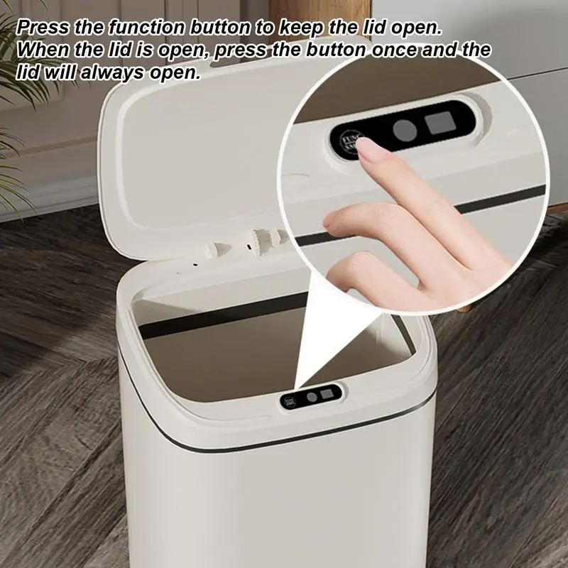 12L smart trash can non-contact narrow Motion sensor Large Capacity electronic Garbage Bucket Waste Bins Dustbin For Household