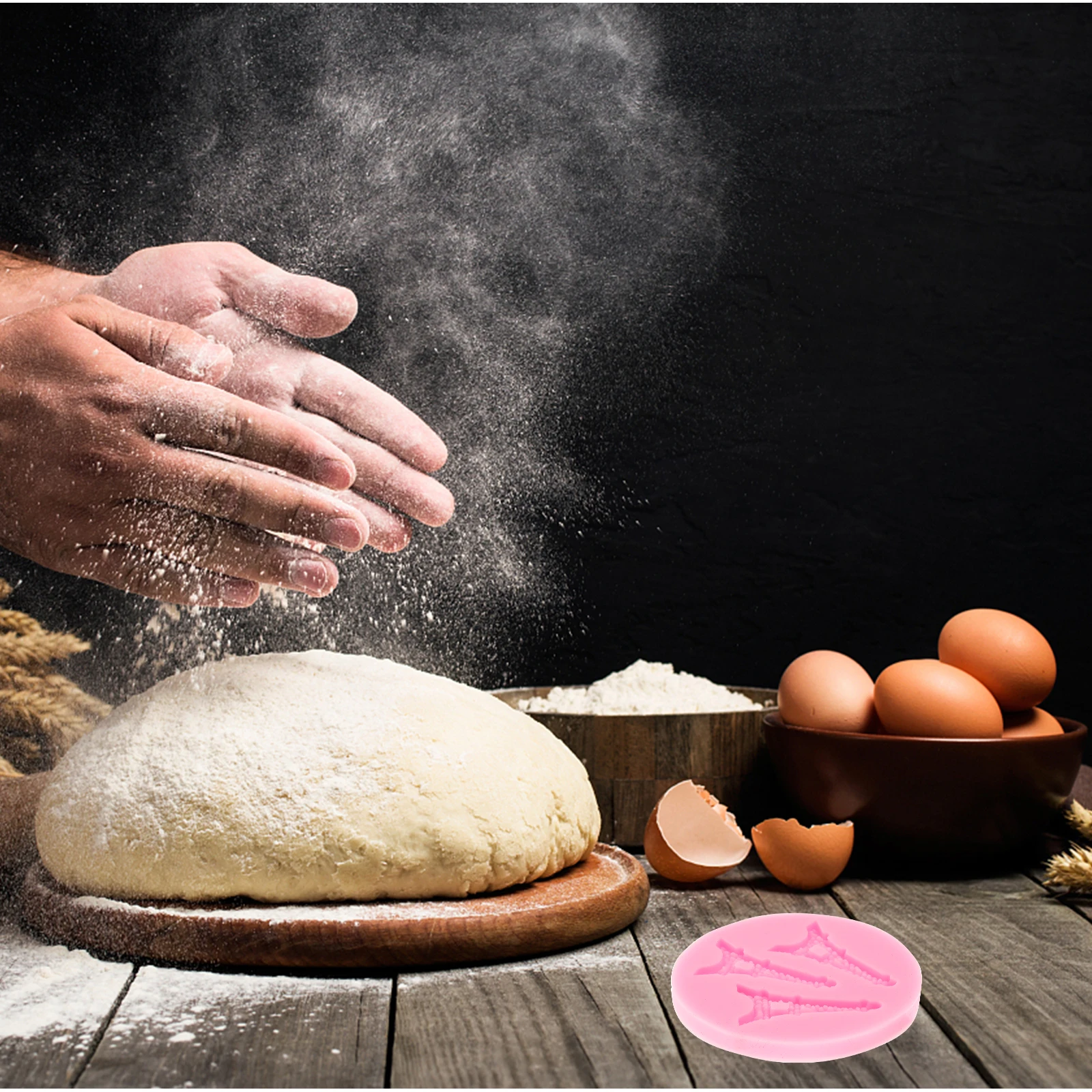 

Silicone Baking Mold Tower Shape Fondant Cake Chocolate Candy Ecofriendly Nonstick Tools Cake Mold Silicone Fondant Molds