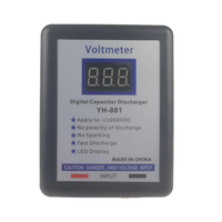 800V Digital Capacitor Voltage Tester Fast Discharger High Volt Discharging Tool Electronic Repair Display Matenance