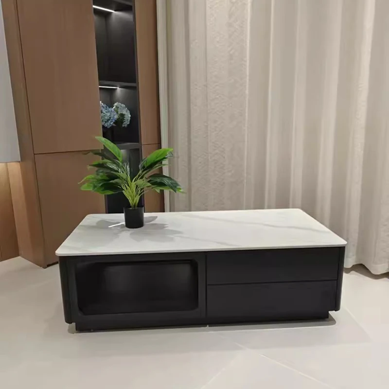 

Minimalist Classic Coffee Table Rectangle Modern Nordic Elegant Coffee Table Universal Rustic Table Basse Design Home Furniture