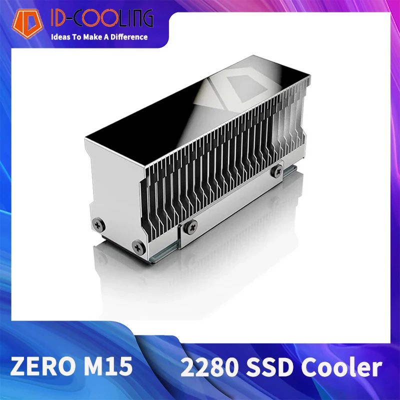 

ID-COOLING ZERO M15 M.2 Solid State Heat Sink Nvme 2280 Radiator M.2 SSD Cooler