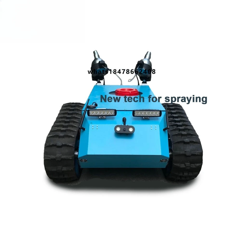 New Product Farming Agricultural Use Unmanned Ground Vehicle Pesticide Fertilizer Remote Robot Sprayer Crop Spraying UGV