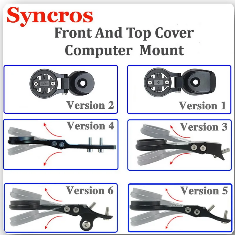 SYNCROS-Support universel pour guidon de vélo, pièces de vélo de route, montage rapide intégré, support d'ordinateur en alliage, CRESTON IC SL, ADDnausée RC, IC, IM, 6 styles