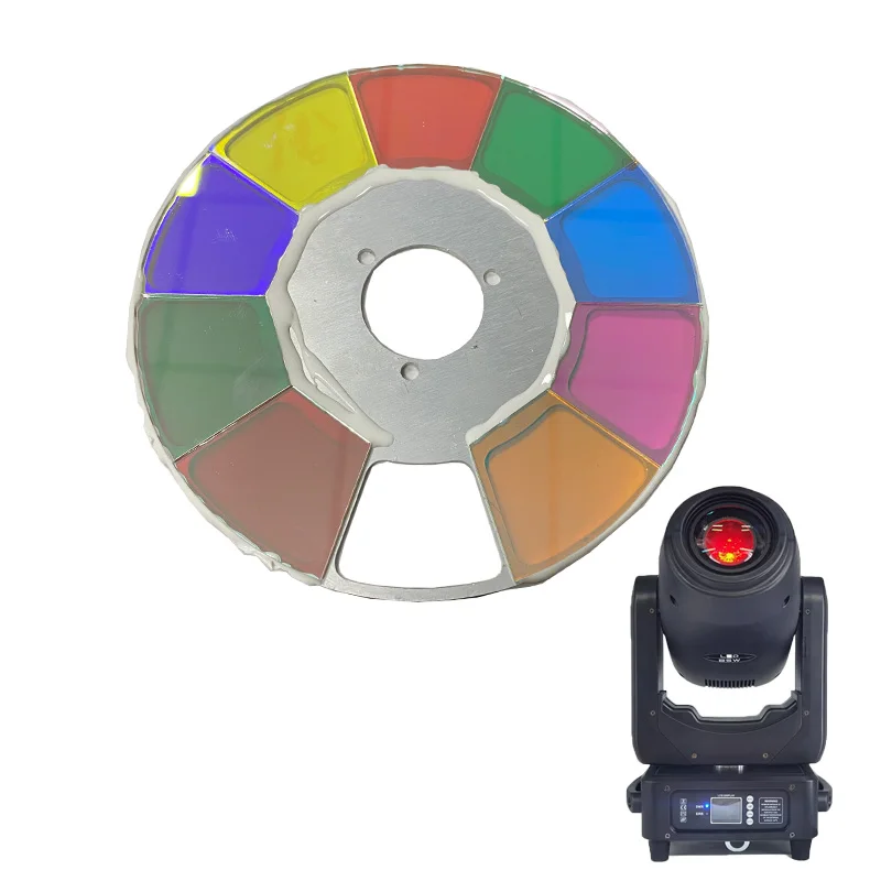 Professional 250W LED BSW 3 Moving Head Light Color Wheel Gobo Wheels Part Accessories Gobo Color Disk Palette Replacement