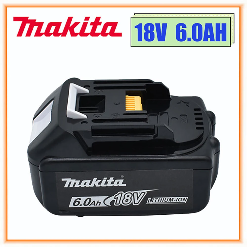 Original Makita 6Ah for Makita 18V Battery BL1830B BL1850B BL1850 BL1840 BL1860 BL1815 Replacement Lithium Battery