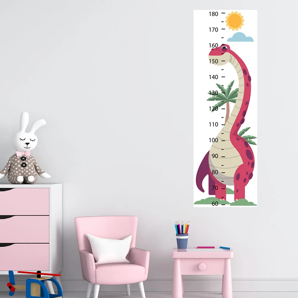 

Children Height Stickers Kids Growth Chart Wall Decals Cartoon Animal Measuring Tape Nursery Bedroom Height Indicator Stickers