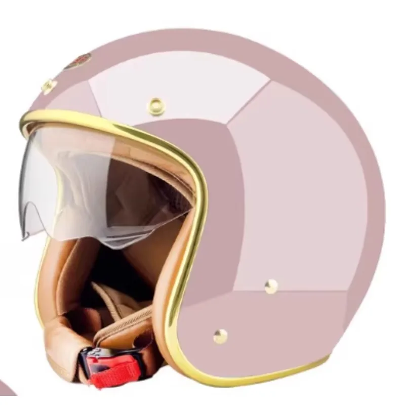 

High quality ABS classic retro 1997 Open face 3/4 helmet, For Harley Davidson and Cruising Motorcycle Protective Helmets