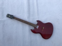 DIY Custom 6 Strings SG Style  Electric Guitar Part Guitarra without Hardwares in Stock Discount
