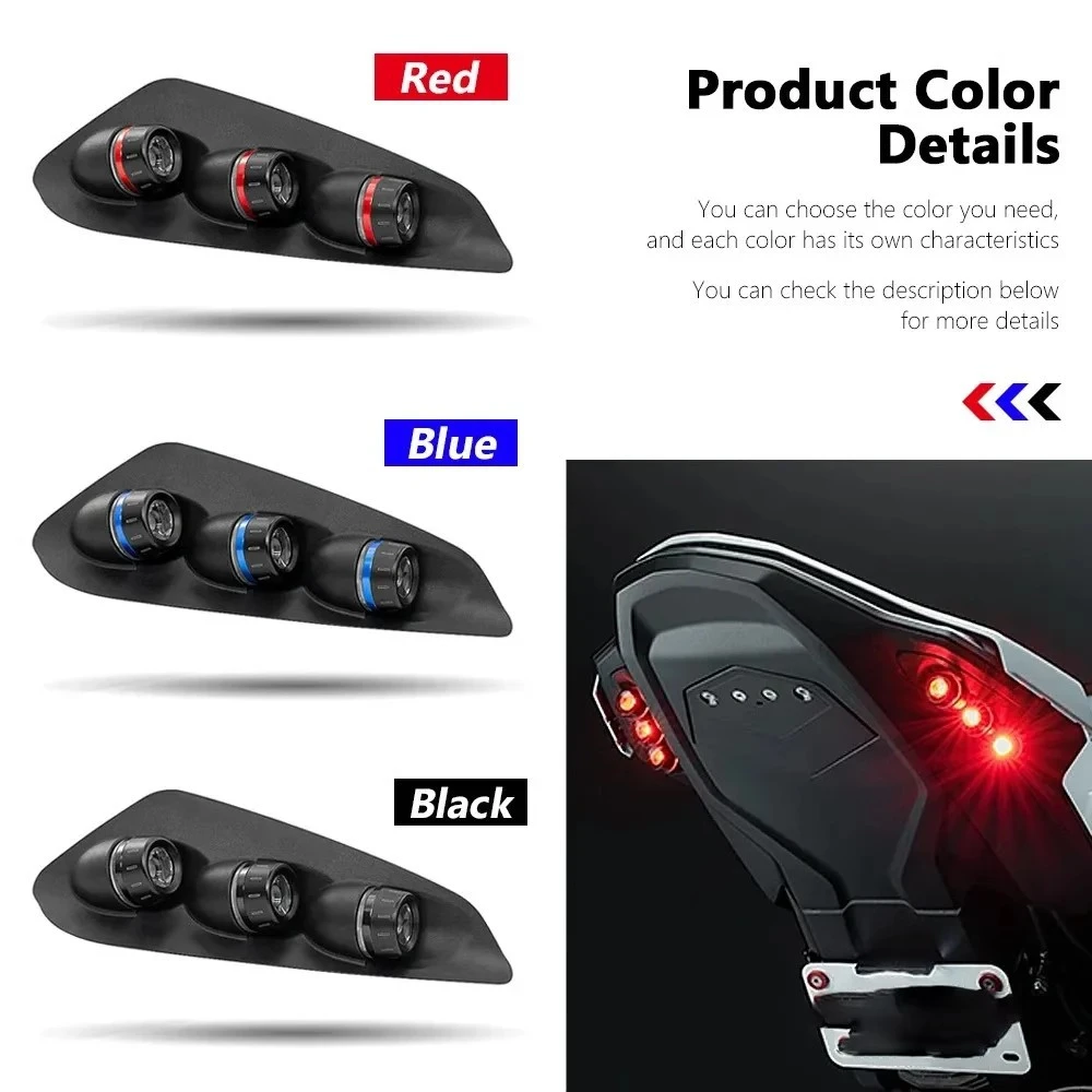 ​S1000RR Motorcycle In-Tail LED Integrated Tail Light For BMW S1000RR 2023 2024 S 1000 RR LED Turn Signal Light