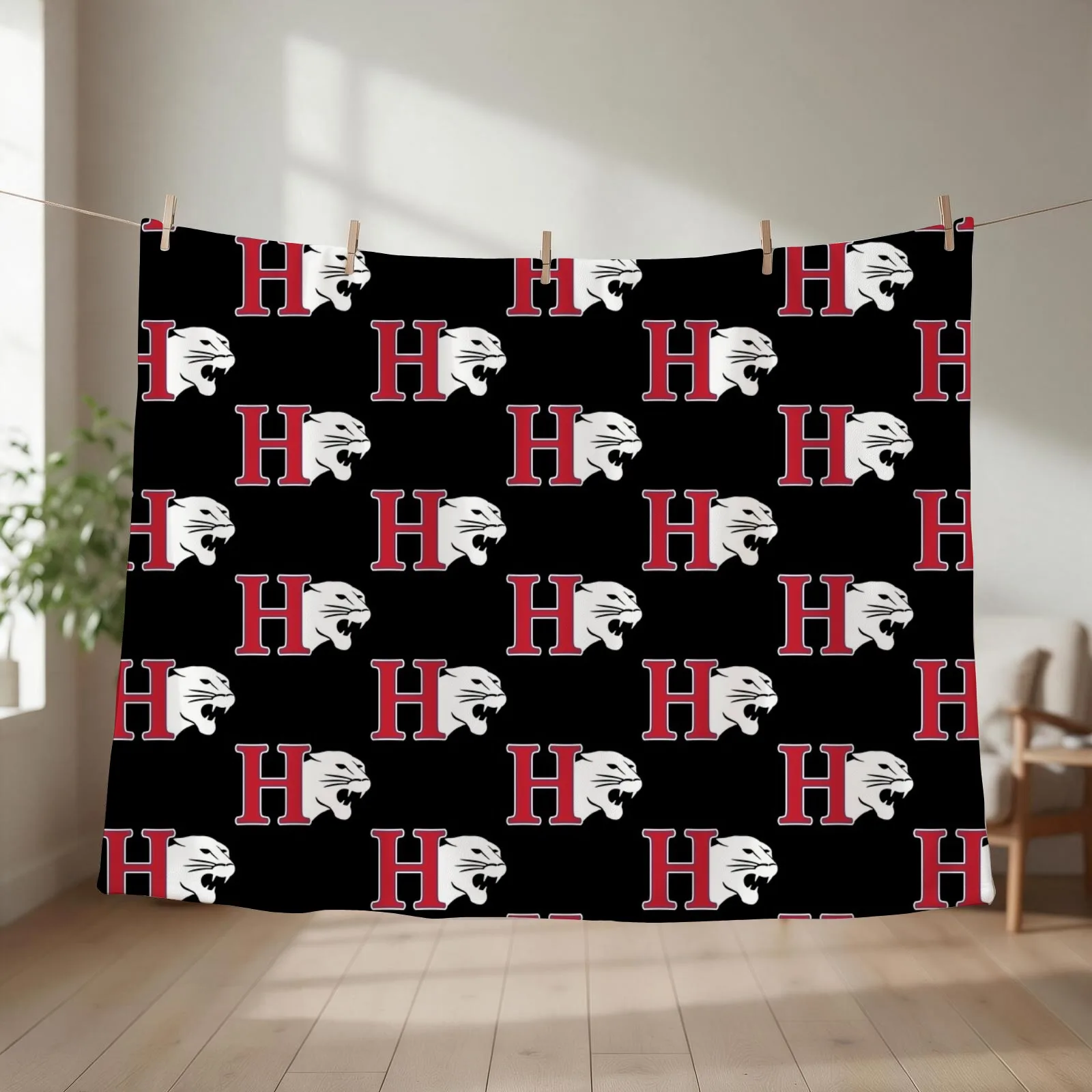 Hanover College athletics Throw Blanket Softest Nap Thin Decoratives Blankets