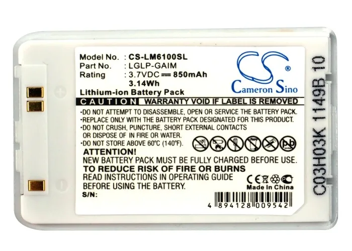 Cameron Sino 850mAh Battery LGLP-GAIM for LG G258, G259, M6100