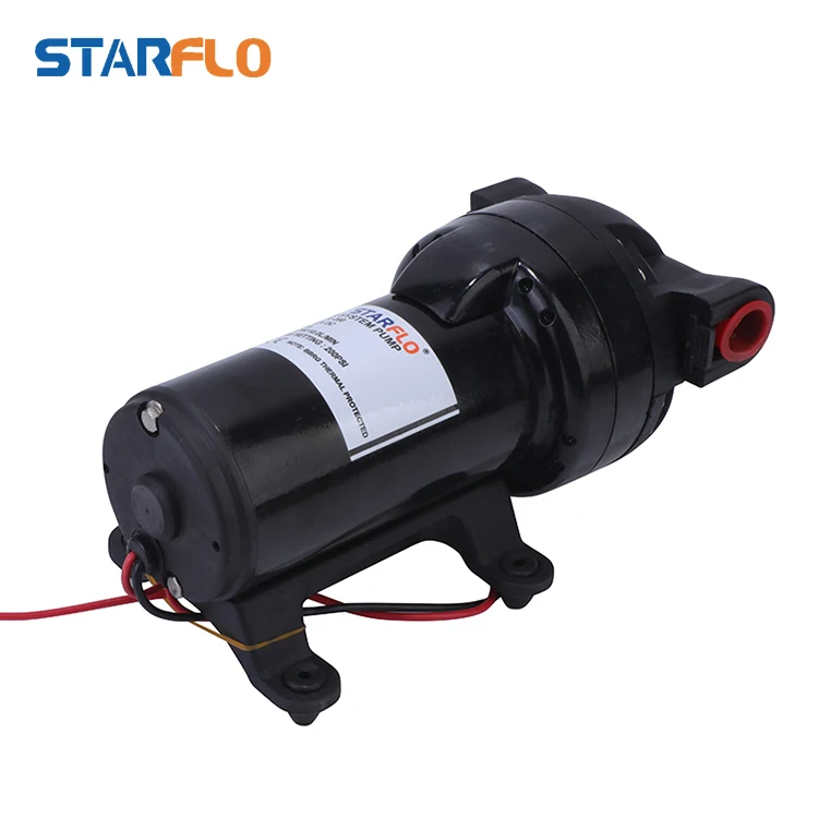 STARFLO 10LPM 200 psi 12 volt Marine RV DC battery powered high pressure water pump for carpet cleaning