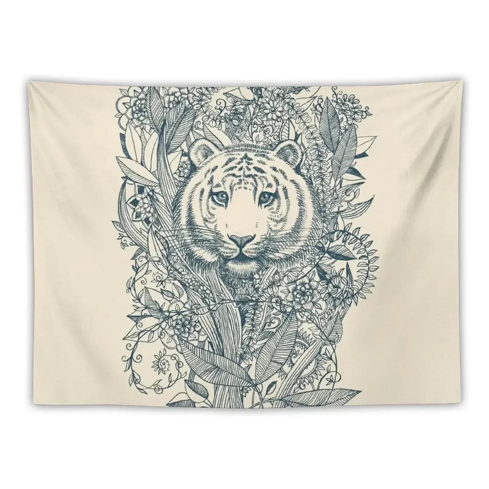 

Tiger Tangle Tapestry Wall Decoration Items Home Decoration Accessories Wall Decor Cute Room Things Tapestry