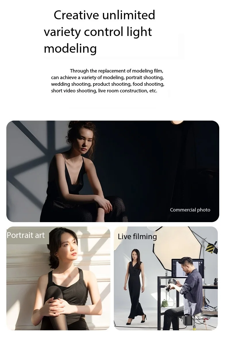 ZSYB Bowens جبل عدسة Snoot البصرية ، بطاقات الرسومات ، المؤثرات الفنية الخاصة ، اسطوانة ضوء شعاع على شكل ، ملحقات التصوير الفوتوغرافي