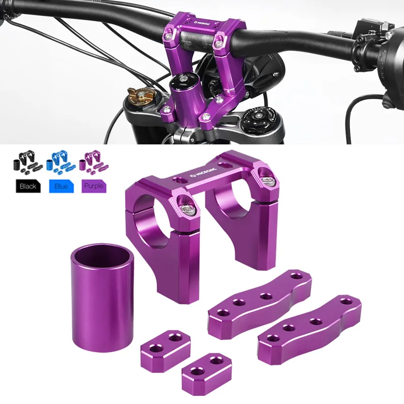 

NICECNC For Surron light bee X S L1E 20/30MM Rise Handlebar Riser Mount Bracket Aluminum For Segway X160 X260 Electric Dirt Bike