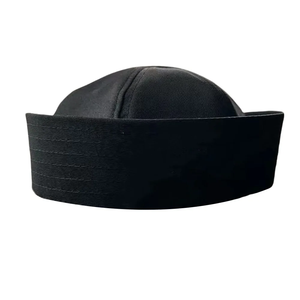 New Cotton Sailor Hat Soft Brimless Beret Solid Color Marine Cap Stage Performance